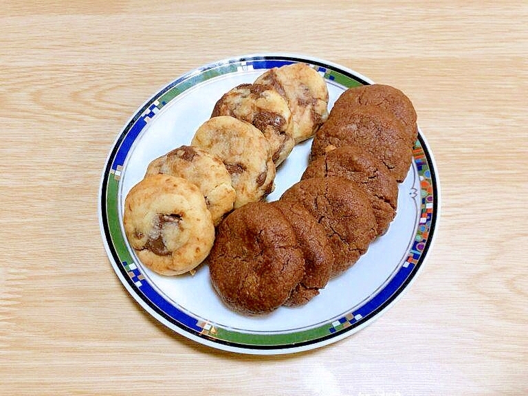 調理器具・オーブンなしで作るクッキー（2種類）