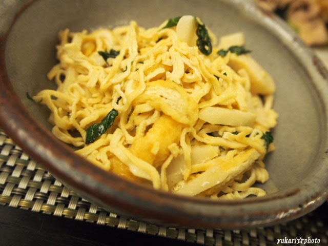 豆干絲（トーカンスー）のちょい辛炒め