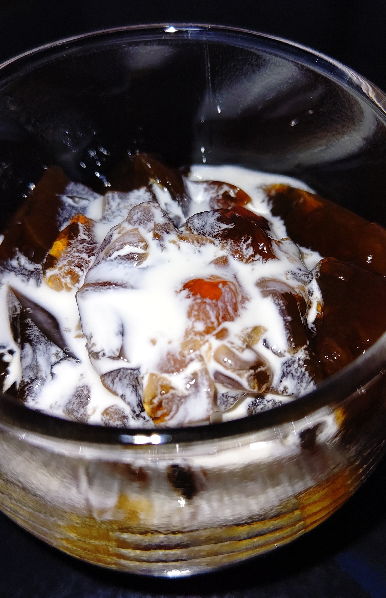 高脂質食ダイエット中のおやつに  紅茶寒天