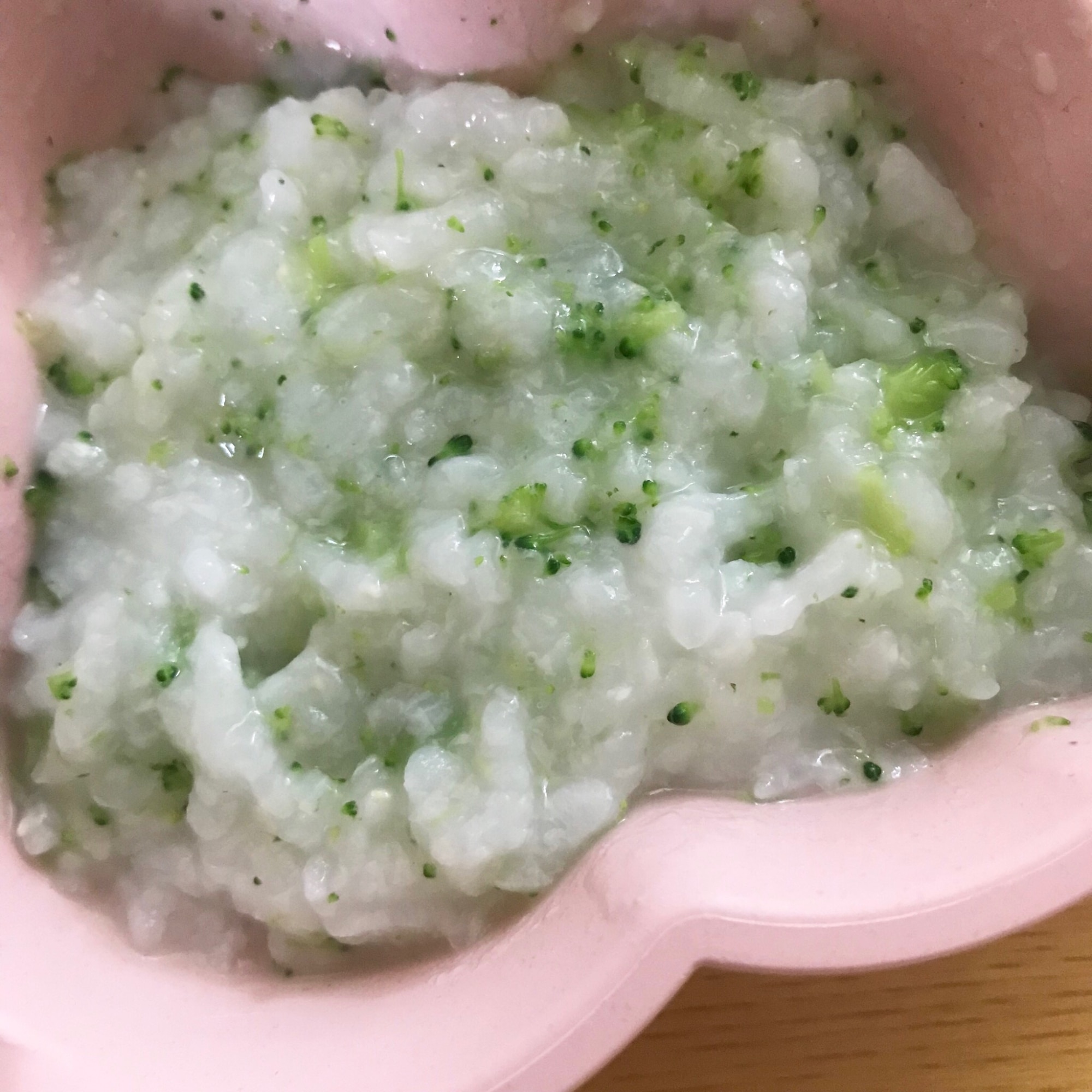 離乳食 キュウリとブロッコリーのおじや レシピ 作り方 By みさちゃん 楽天レシピ