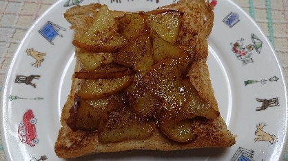 りんごが熱々でとっても美味しかったです！カフェで食べてるような美味しさで感激です。おごちそう様でした