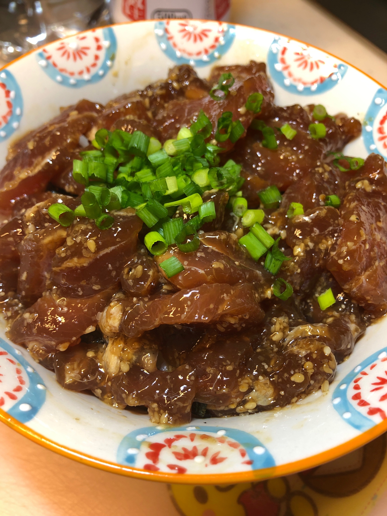 キハダマグロで漬け丼からの出汁茶漬け