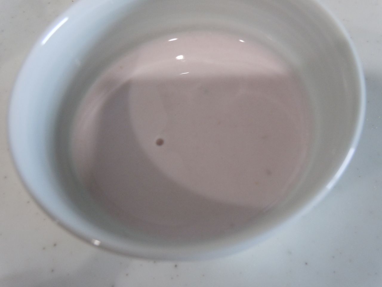 紫芋のヨーグルトスープ