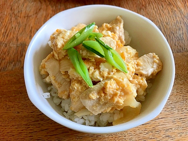 無水鍋で簡単★親子丼