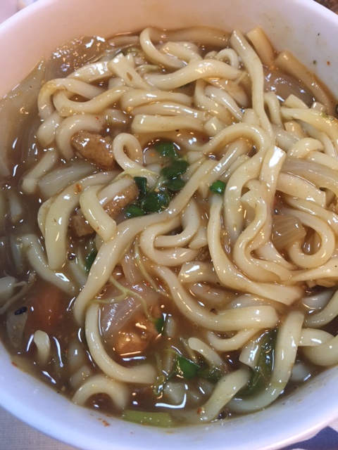 三つ葉たっぷりカレーうどん