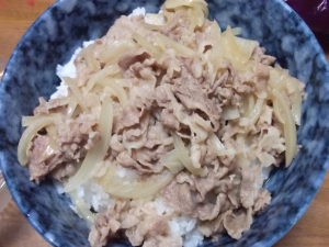 チェーン店の丼そっくり 我が家の牛丼 レシピ 作り方 By Gainuki 楽天レシピ