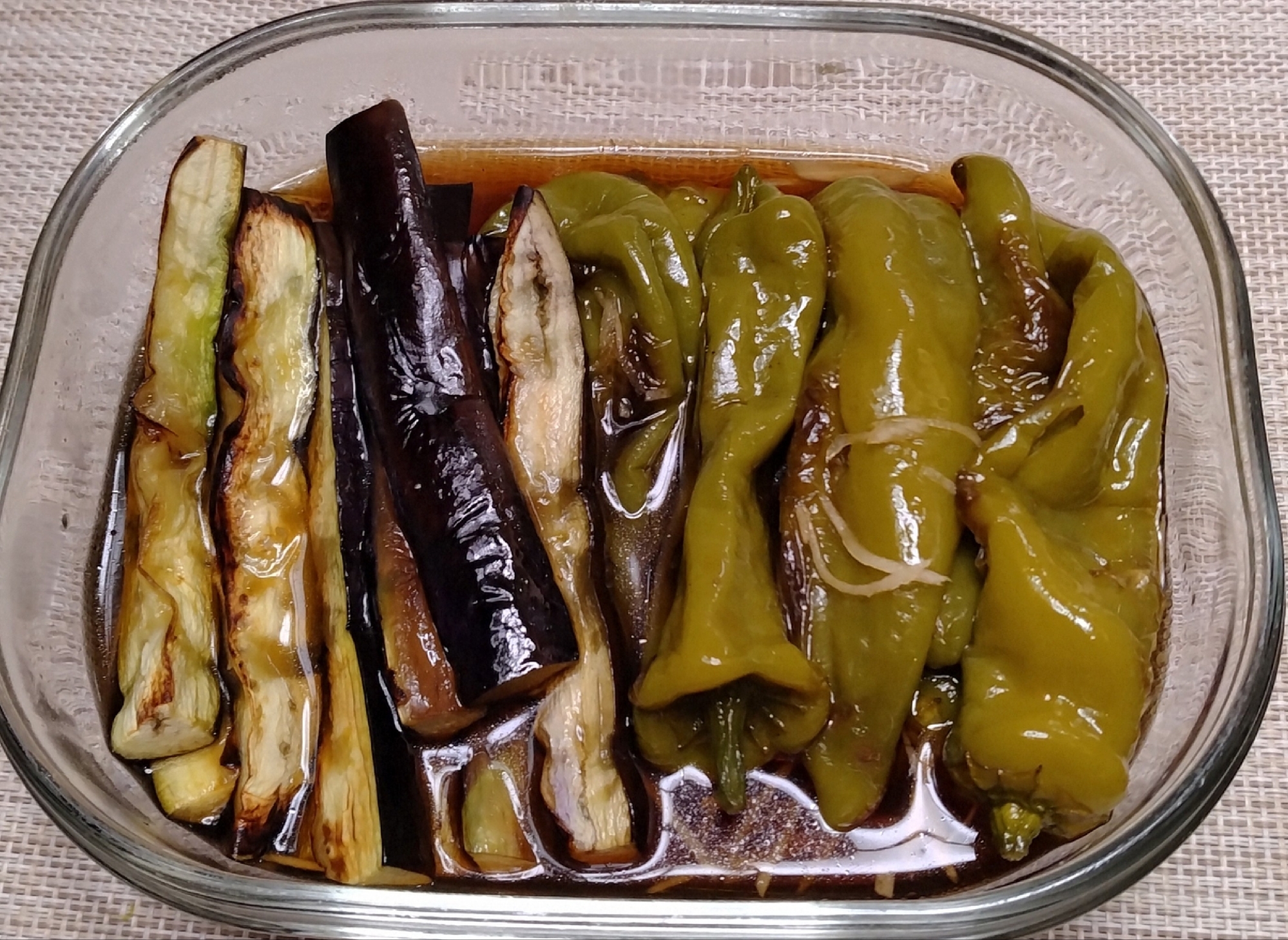 野菜の焼きびたし