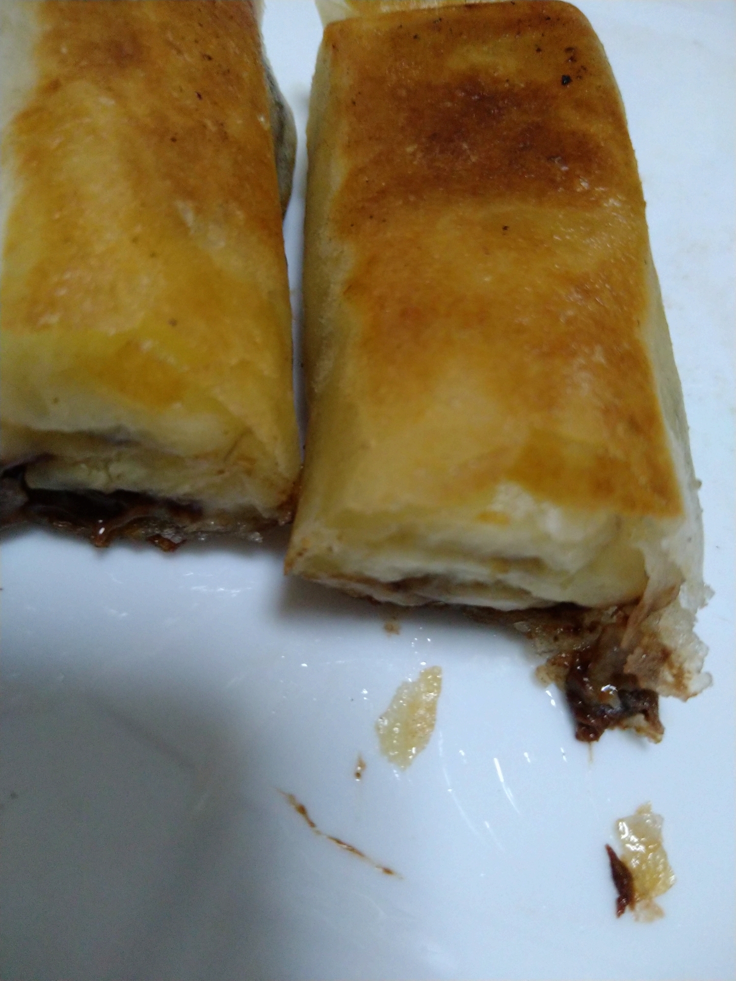 チョコバナナ春巻き