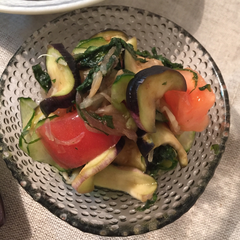 袋で ミョウガ なす きゅうり トマトの浅漬け レシピ 作り方 By Chacco H 楽天レシピ