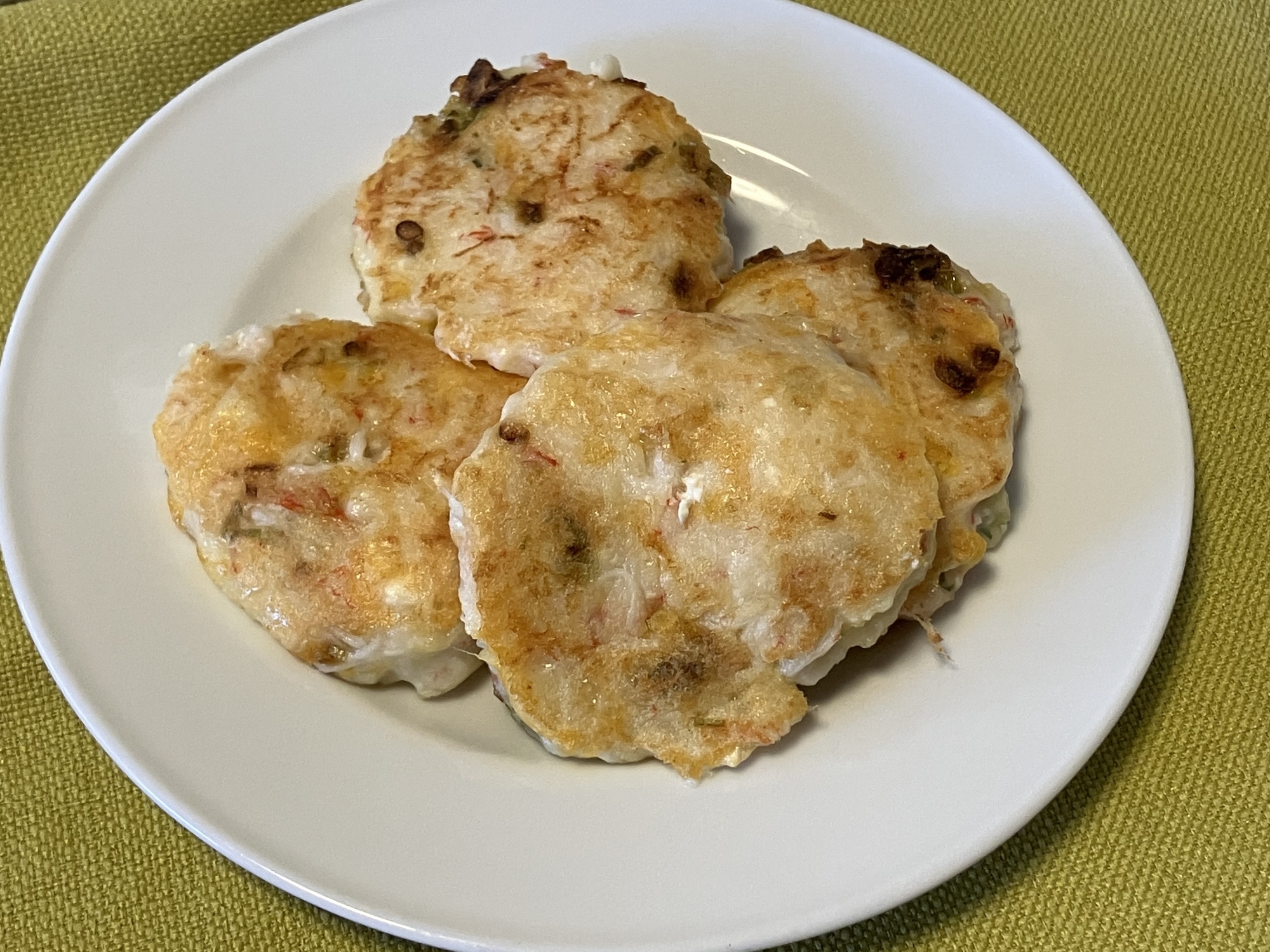 うちのおかず　豆腐カニカマチーズ焼き