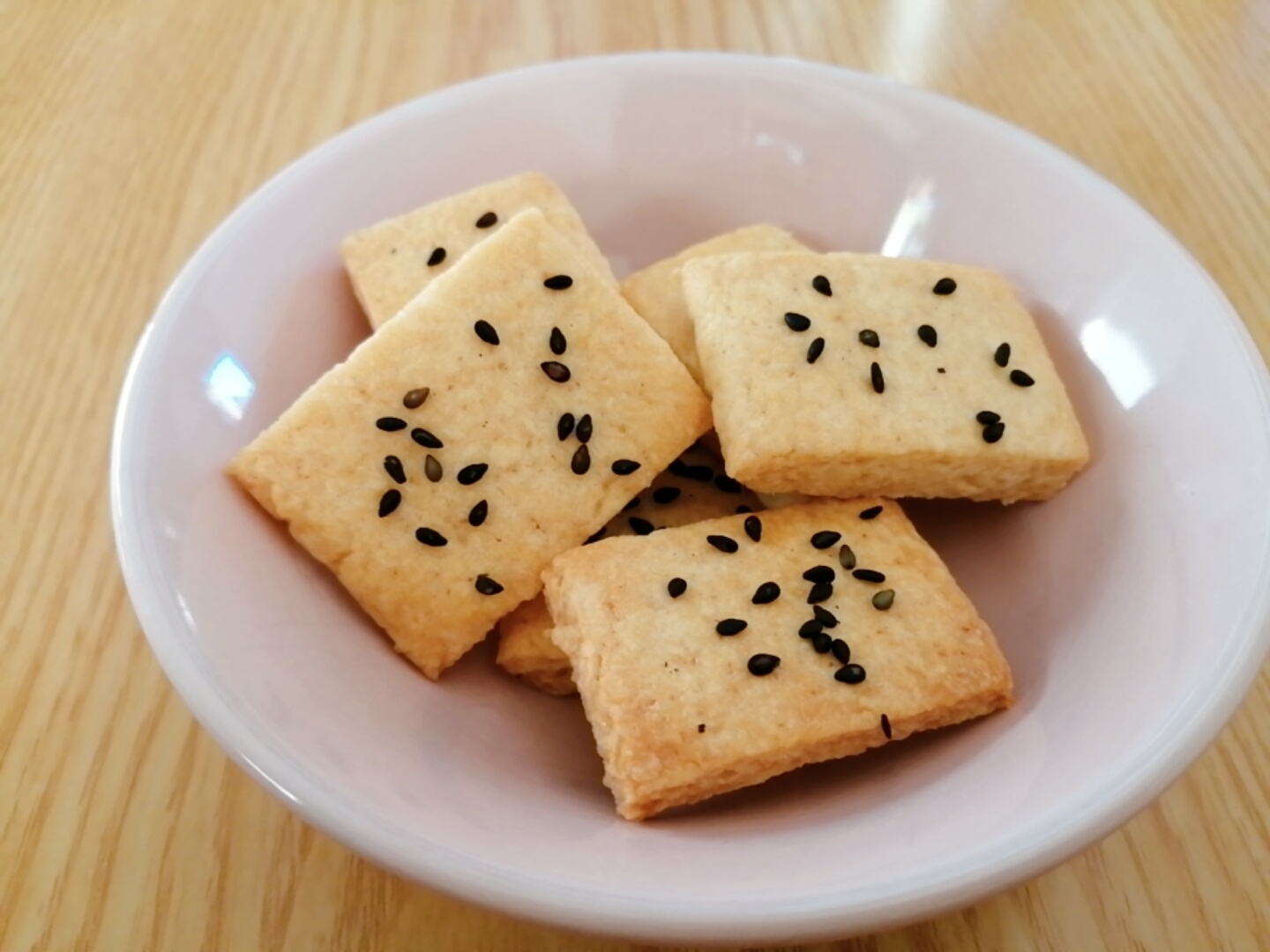 バターなし オリーブオイルで黒ごまクッキー レシピ 作り方 By はじゃじゃ 楽天レシピ