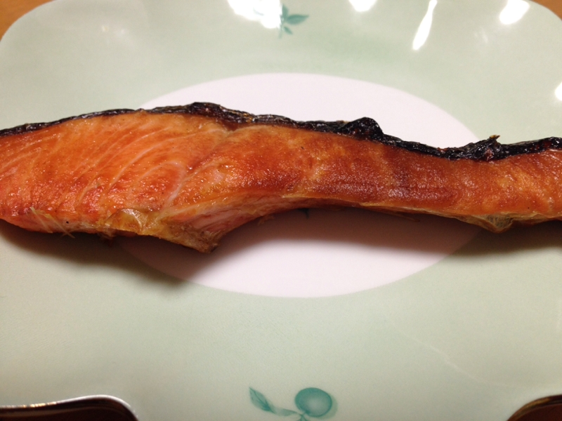 お酒でふっくら 鮭の塩焼き レシピ 作り方 By お父さん 時々se 楽天レシピ