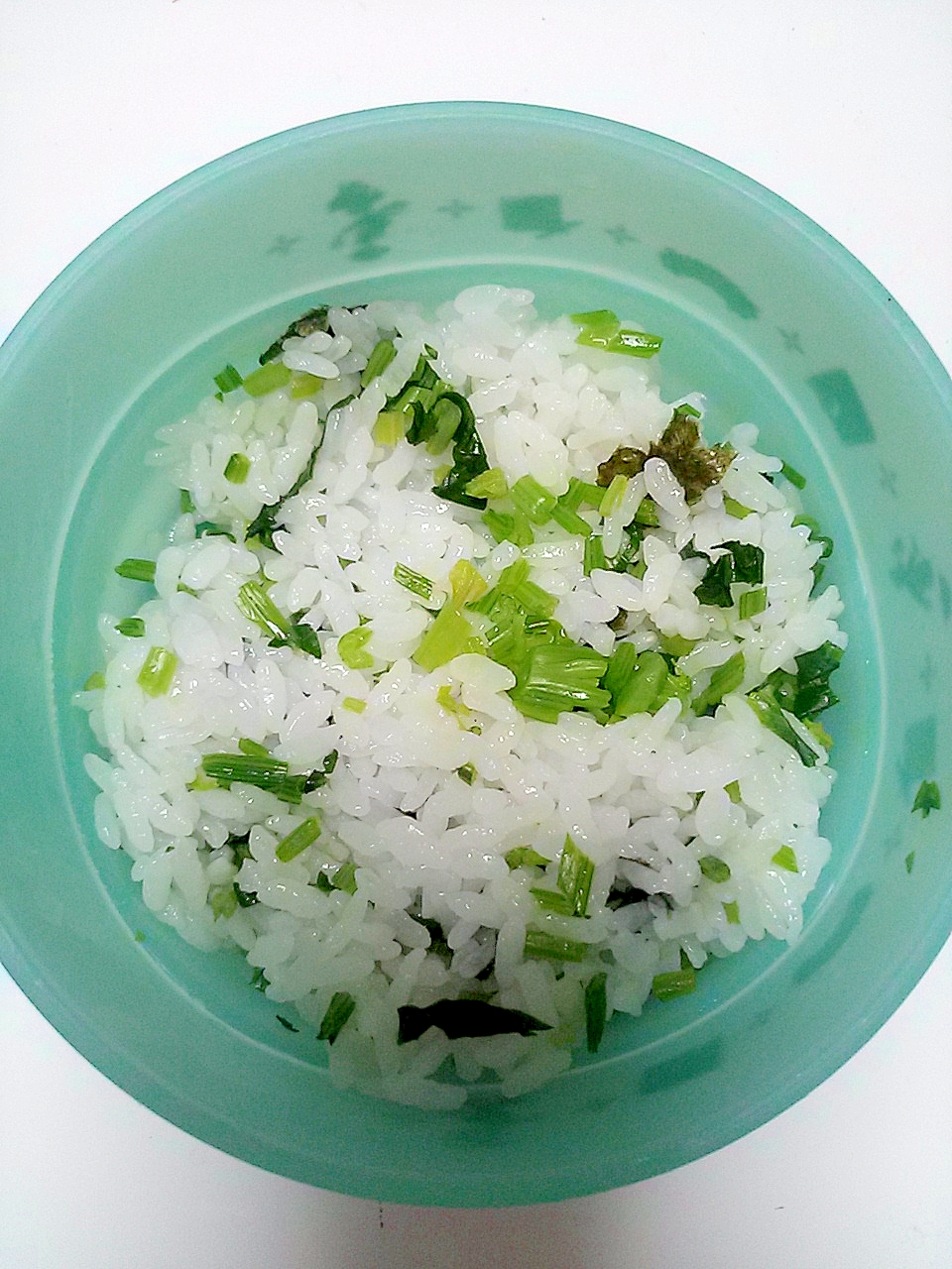 幼児食☆ほうれん草と海苔の混ぜ御飯