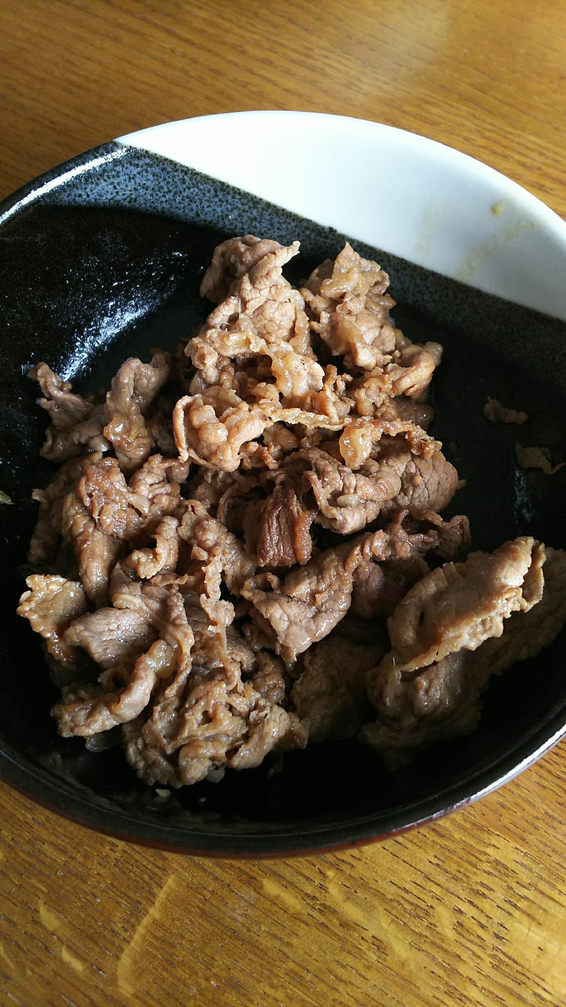牛肉の生姜炒め