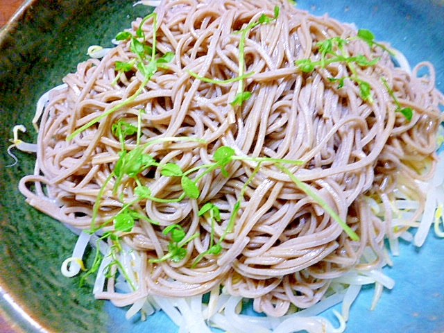 意外な美味しさにびっくり！そばの中華風ぶっかけ♪