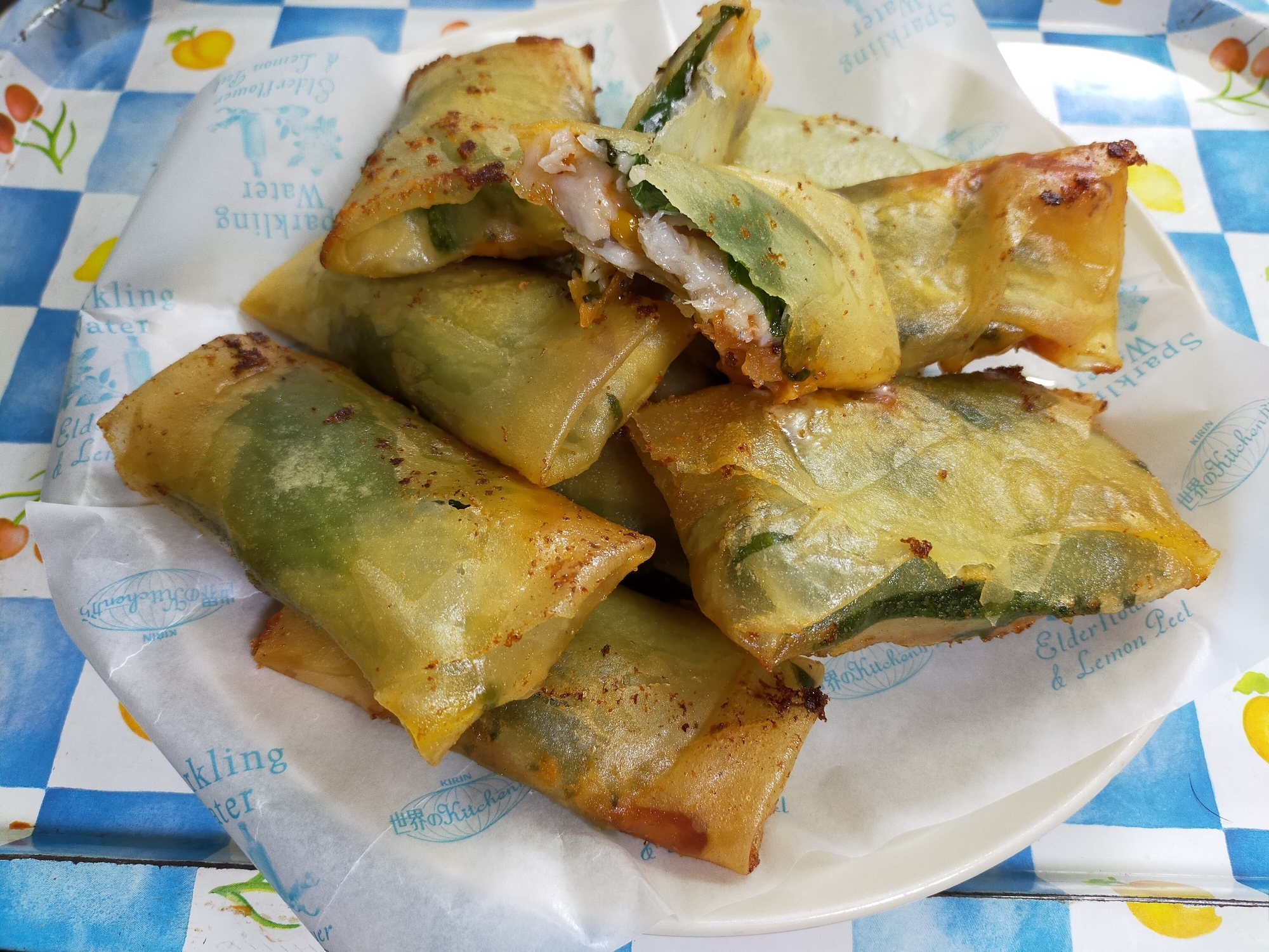 おもてなし料理! 太刀魚のピザ風春巻き