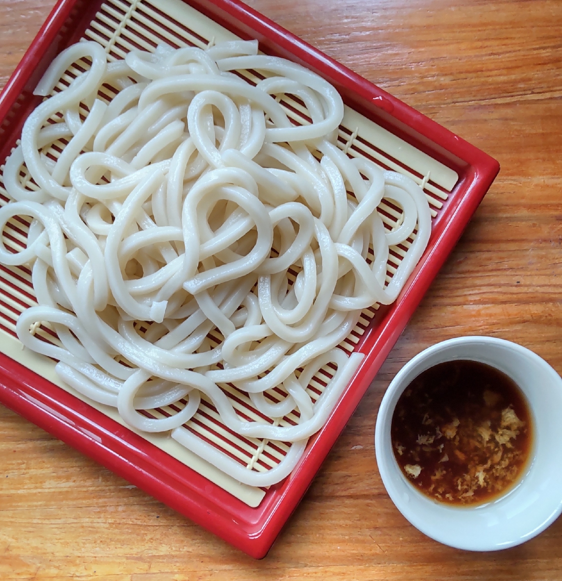 冷凍うどんで簡単に！ざるうどん♪