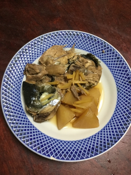 沁みた大根が美味しい！

ごちそーさま。