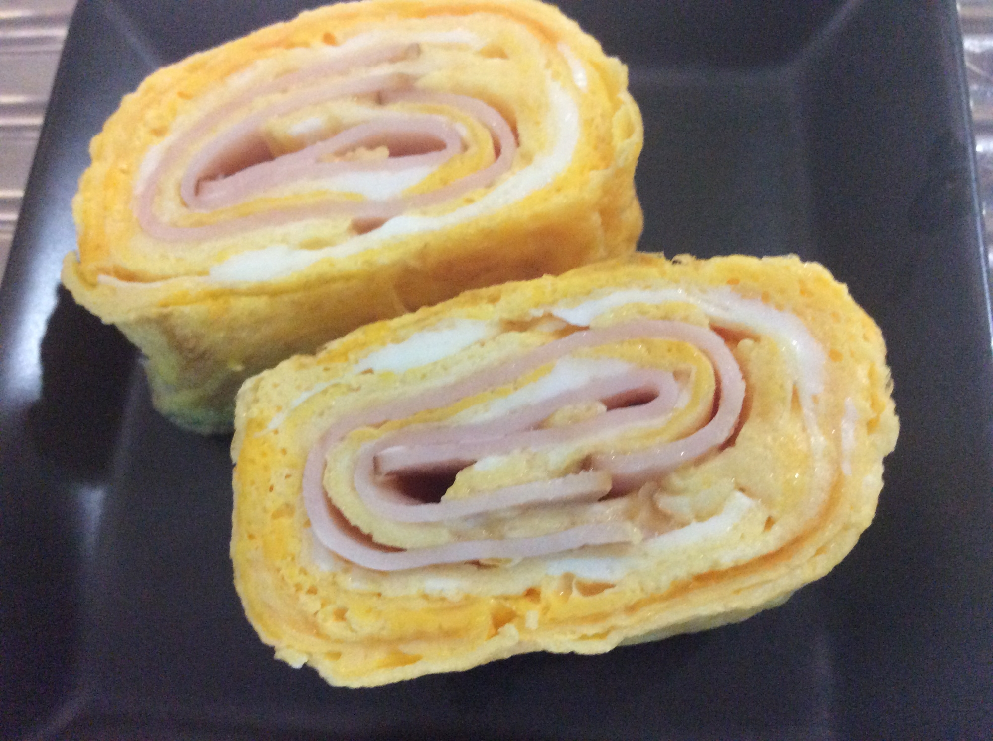 ハム入り卵焼き