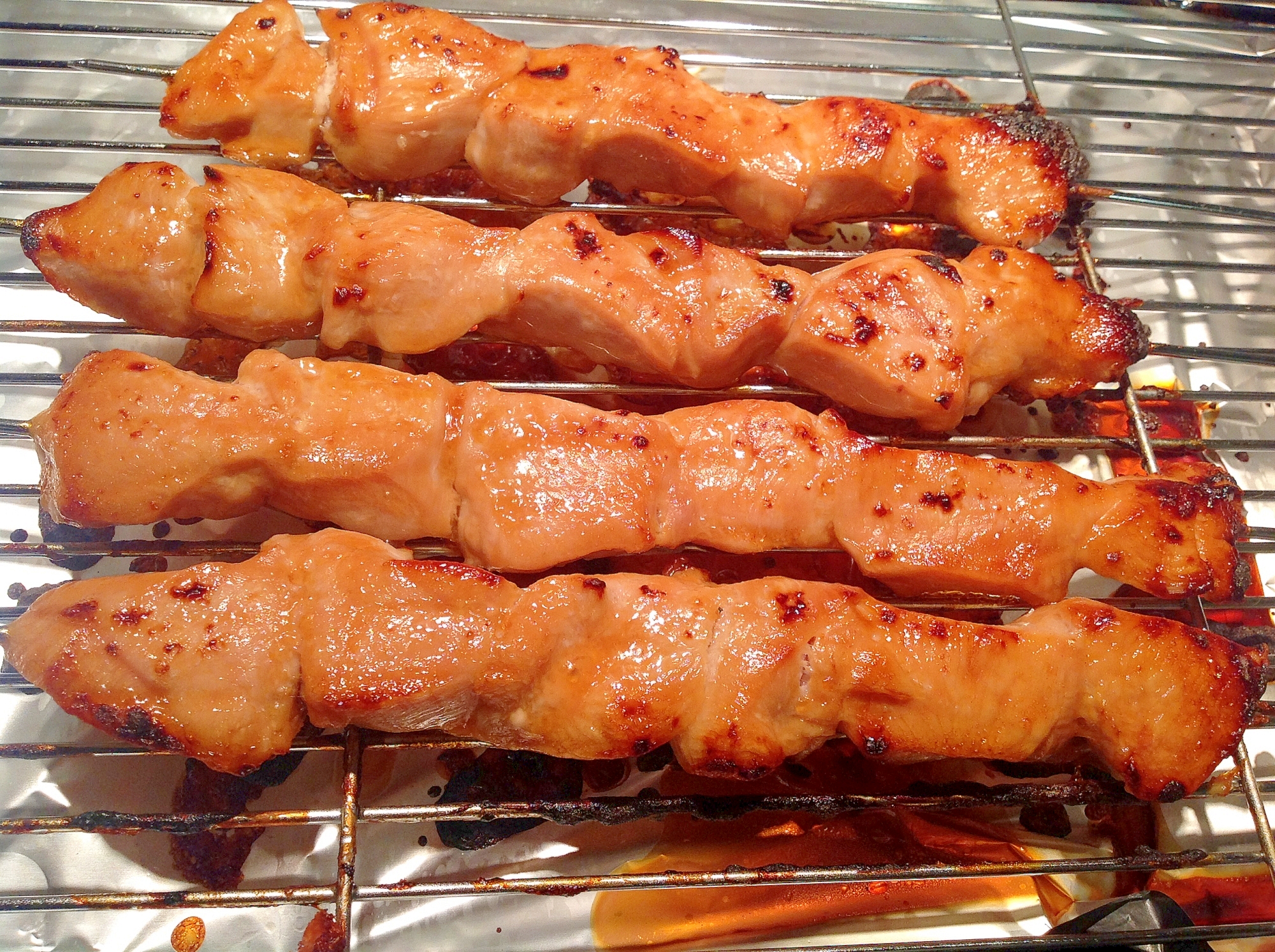 オーブンで焼く簡単焼き鳥 レシピ 作り方 By Findus 楽天レシピ