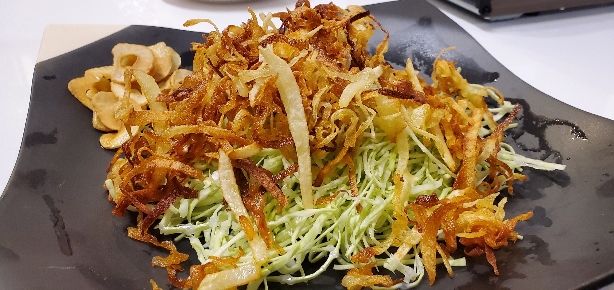 簡単 じゃがいもパリパリサラダ レシピ 作り方 By 2児のパパ 楽天レシピ