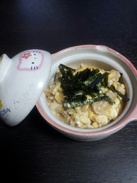 めんつゆで☆まとめて時短！たまご丼♡。