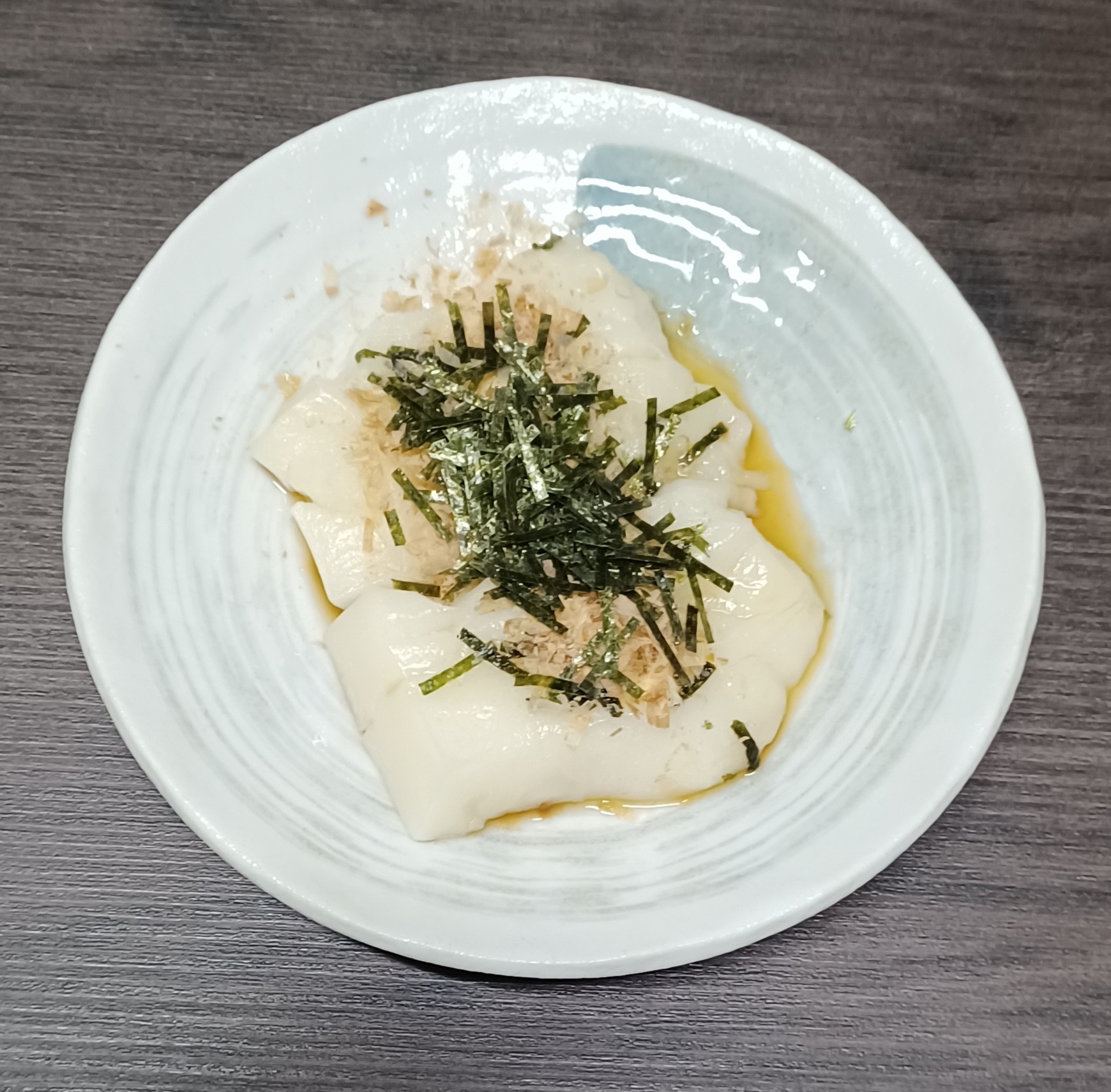 海苔かけて☆マヨおかか醤油餅☆