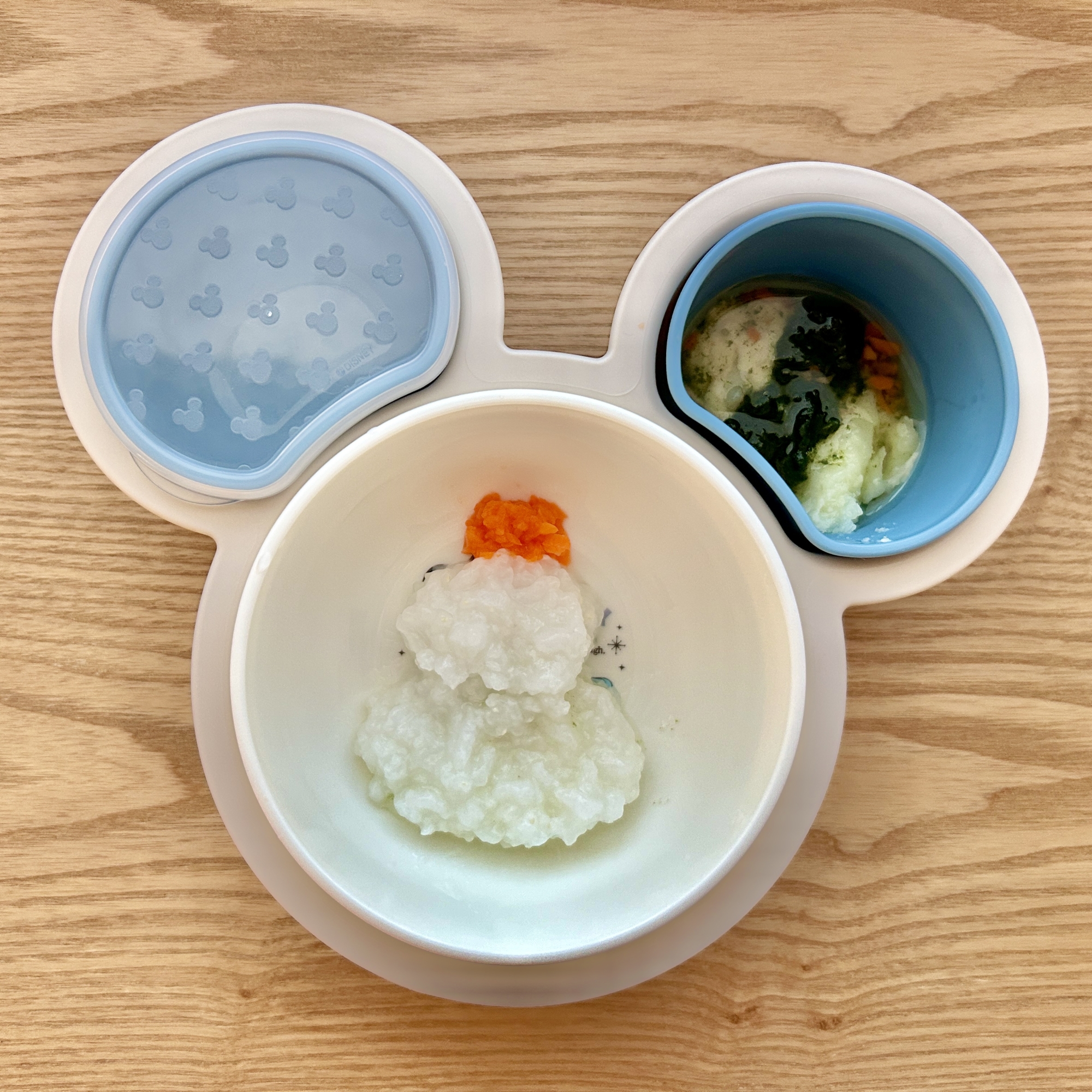 【離乳食中期】おせち料理（鏡餅がゆ＆餅なし雑煮）