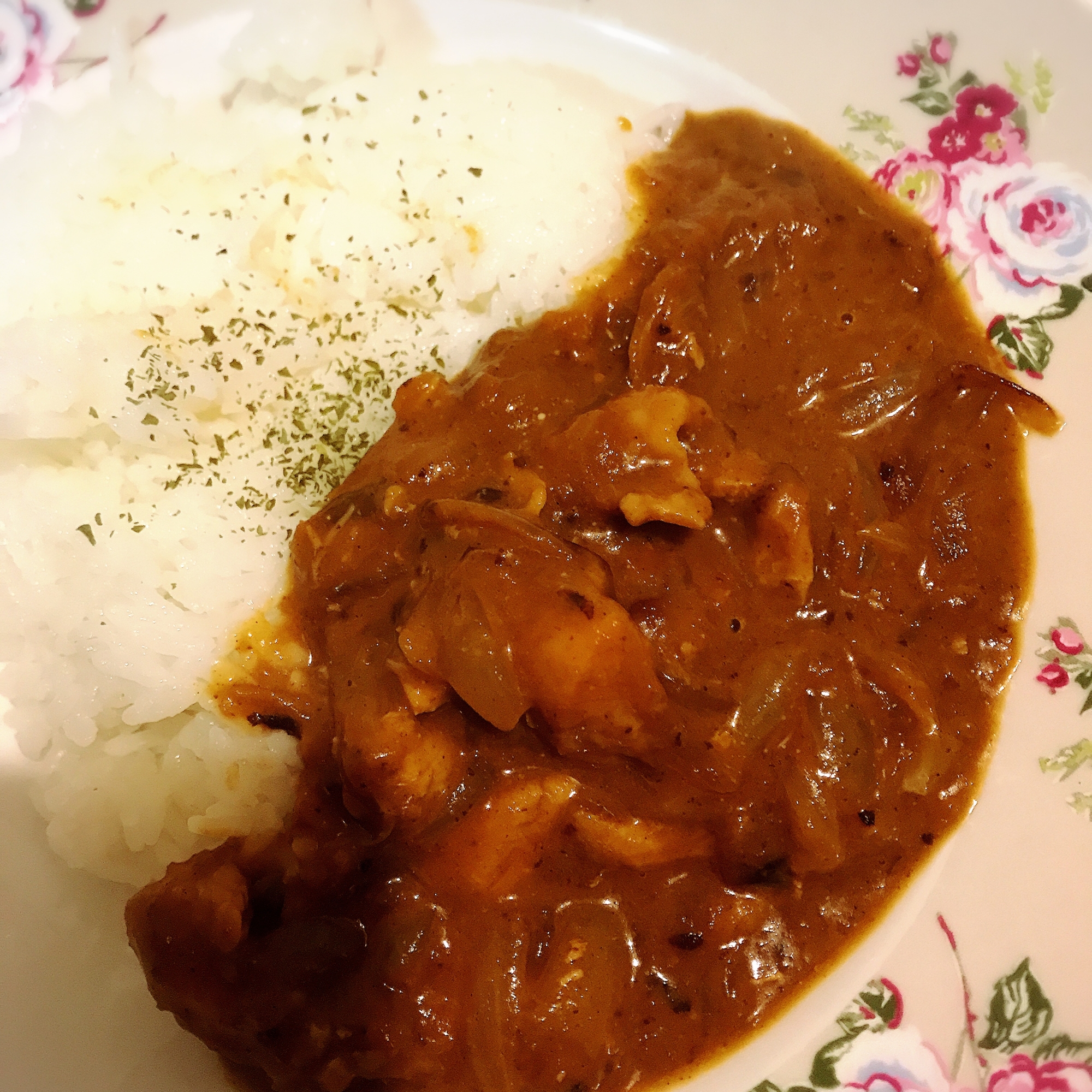 炊飯器で無水バターチキンカレー