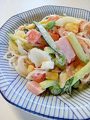 簡単食材で作る春雨サラダ レシピ 作り方 By Suzhoutomo 楽天レシピ