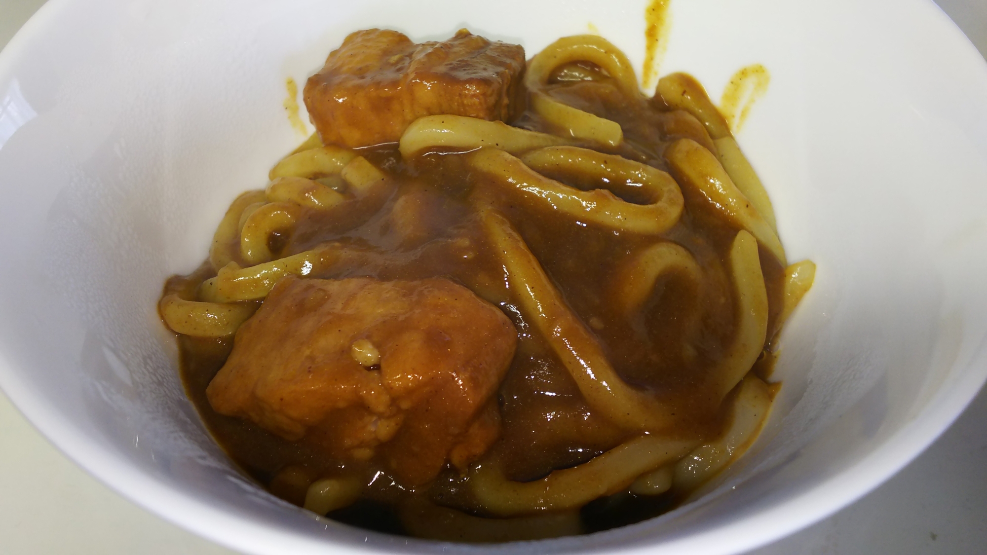 濃厚でまろやかな美味しいカレーうどん