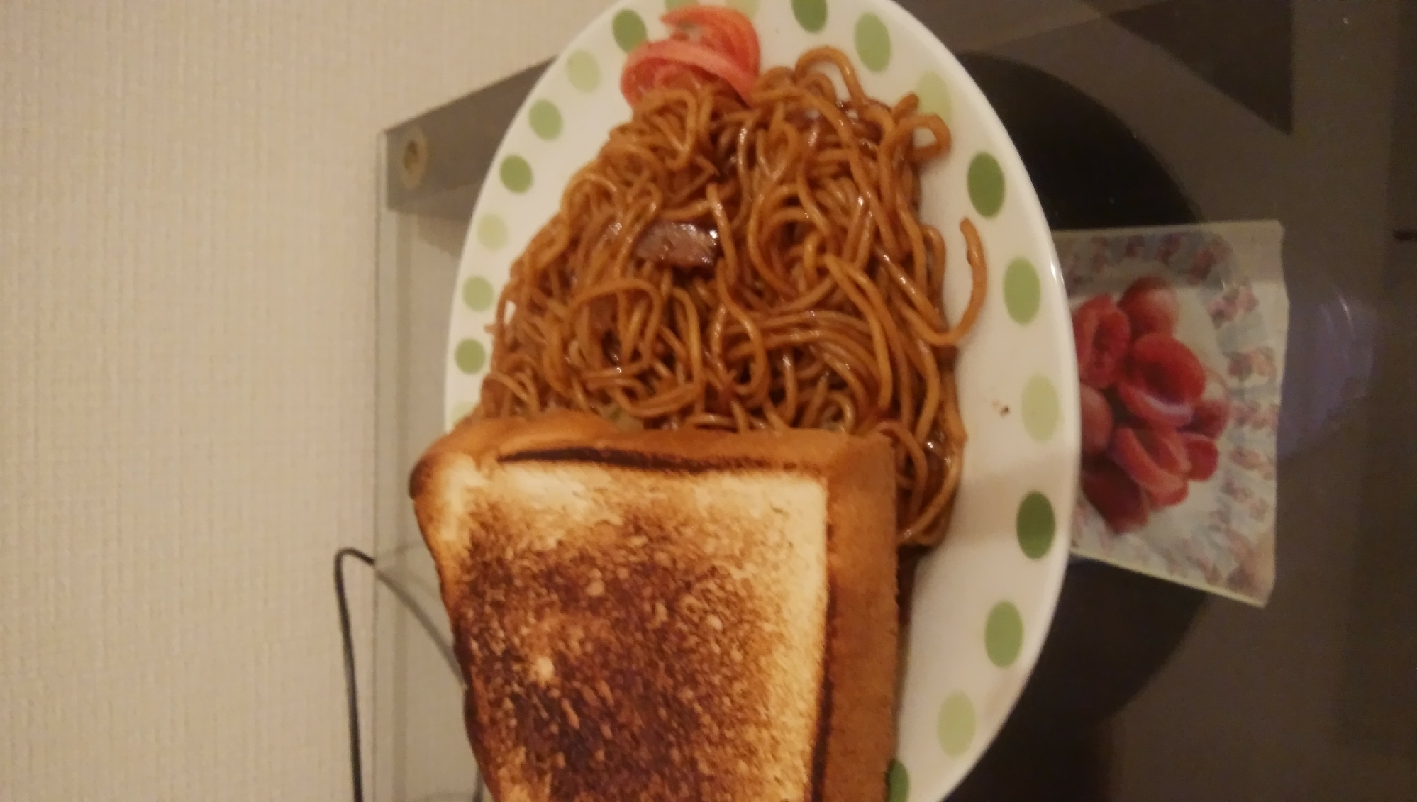 挟まない簡単焼きそばパン