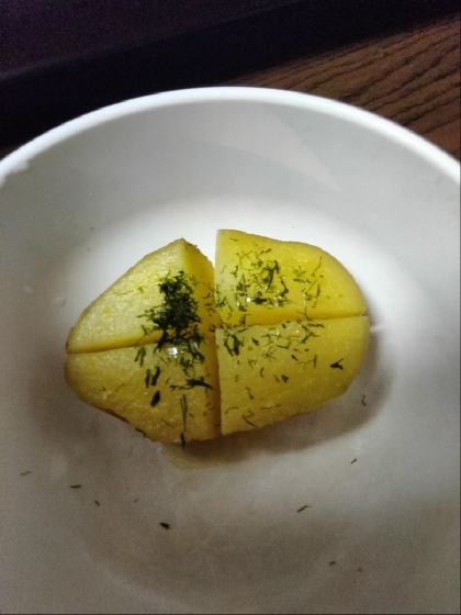 レンジのみで簡単！新じゃがバターのり塩味