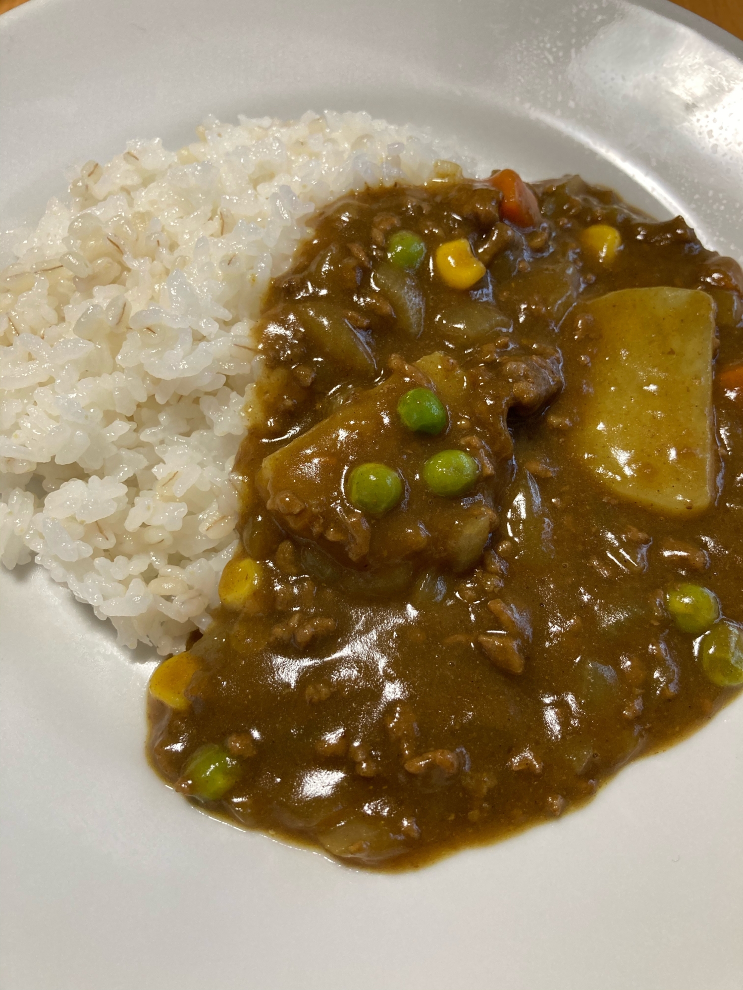 ひき肉カレー