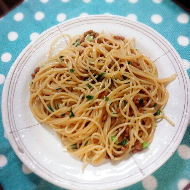クセになる*納豆パスタ