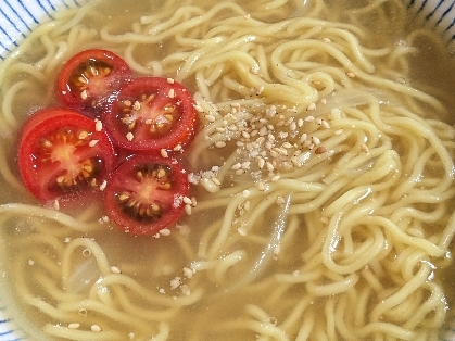 簡単美味！プチトマ塩ラーメン