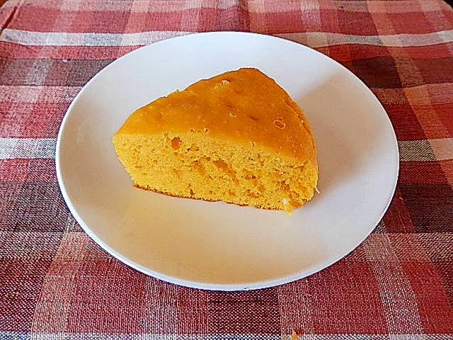 炊飯器でカボチャのケーキ