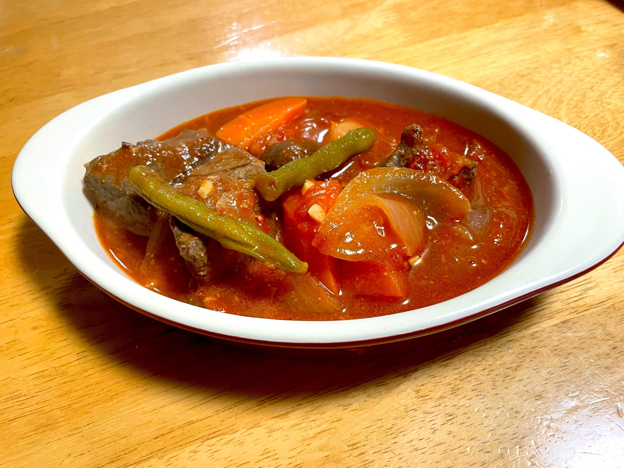 牛肉のトマト煮！塩こうじでシンプル柔らか！