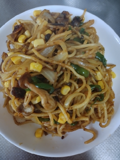 市販ルーde簡単！カレーパスタ