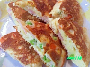 hmで 野菜パンケーキ レシピ 作り方 By ちー118 楽天レシピ