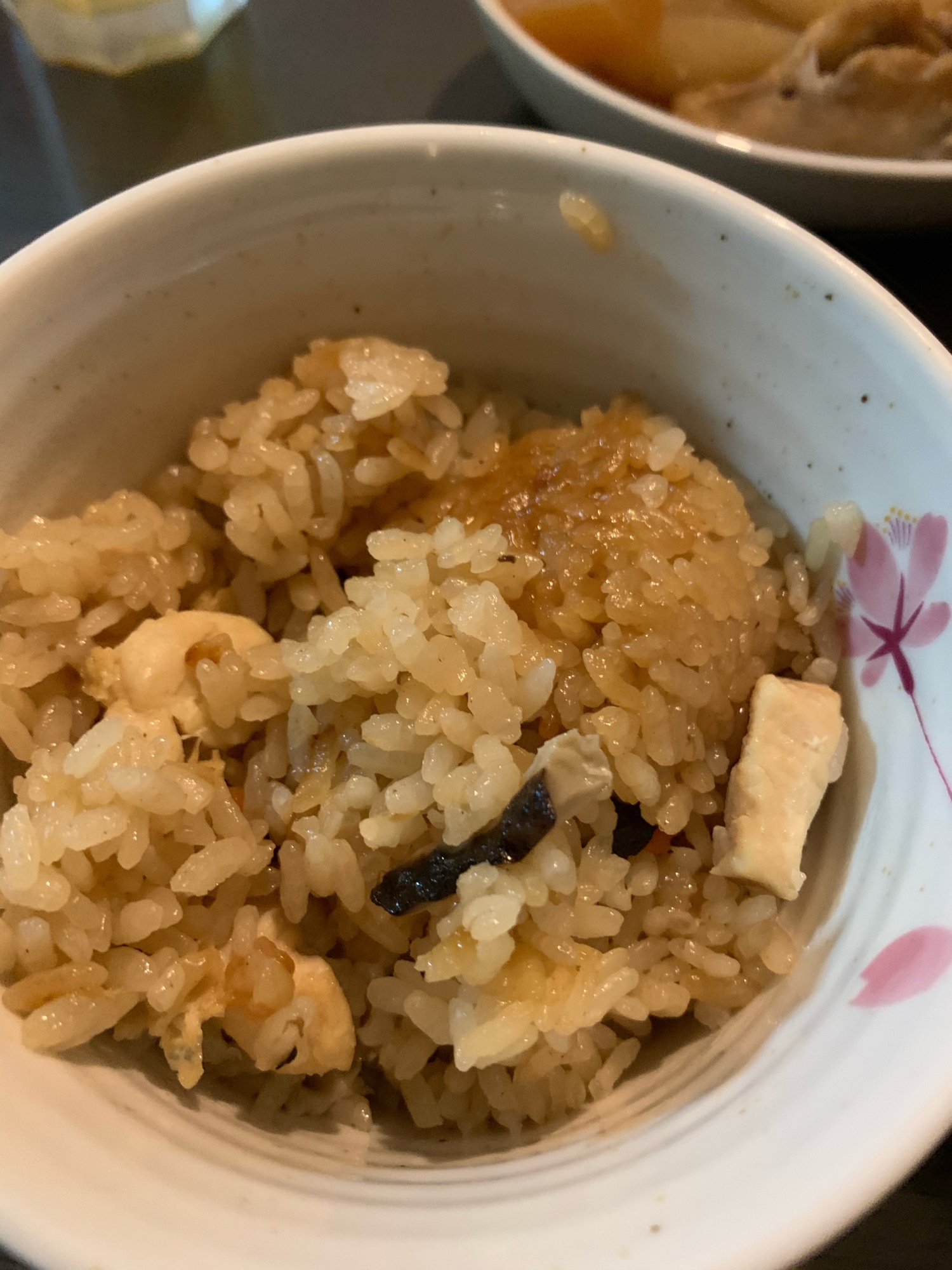 鶏胸肉の炊き込みご飯