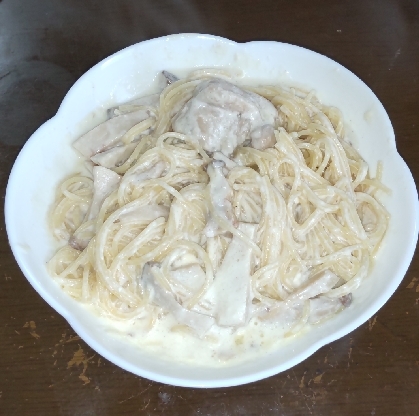 材料ほぼ4つ!!レモンクリームパスタ