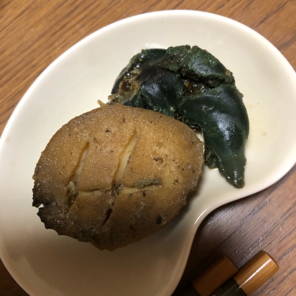 あわびのようなトコブシの醤油煮