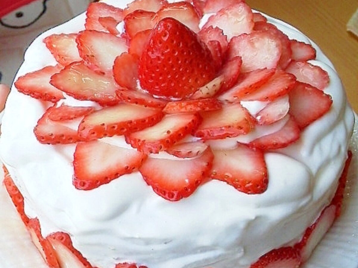 市販のスポンジde簡単デコレーションケーキ レシピ 作り方 By Zima 楽天レシピ 市販のスポンジde簡単デコレーションケーキ レシピ 作り方 By Zima 楽天レシピ