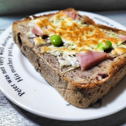 キャベツピザトーストその4