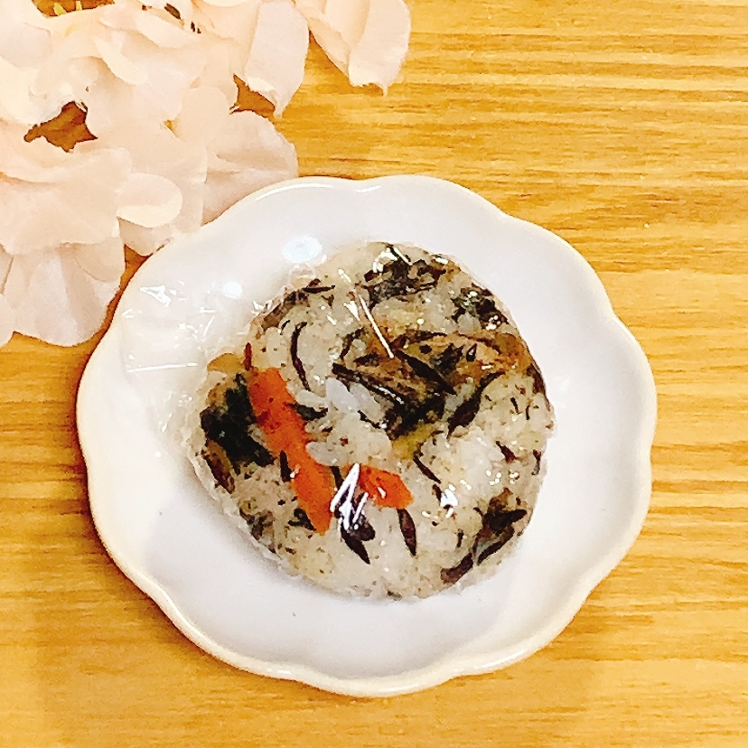 ひじき煮物♪おにぎり