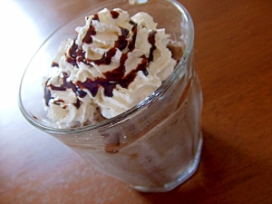 簡単!バナナオレオチョコフラペチーノ☆