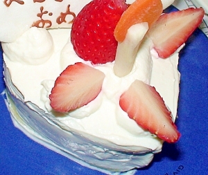 離乳食☆１歳の誕生日ケーキ☆
