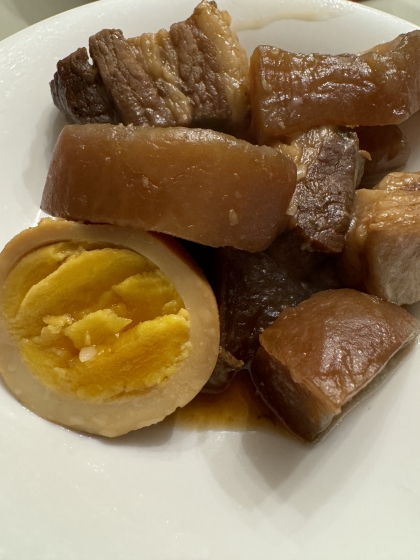 大根シミシミ、バラ肉ホロホロ（≧∇≦）手間をかけずにこんなにおいしくできるなんて、感激！
また作ります♪