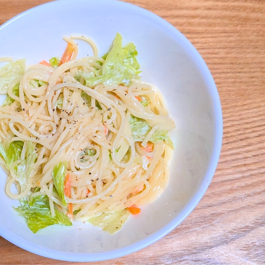 レタスのスパゲッティサラダ